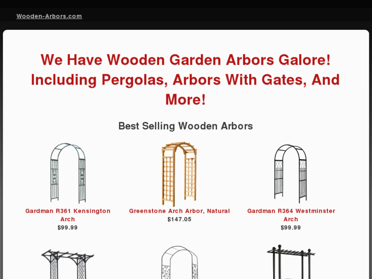 www.wooden-arbors.com