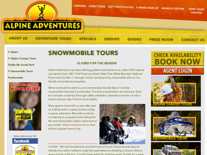 www.alpinesnowmobiling.com