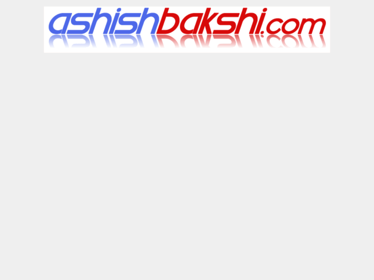 www.ashishbakshi.com