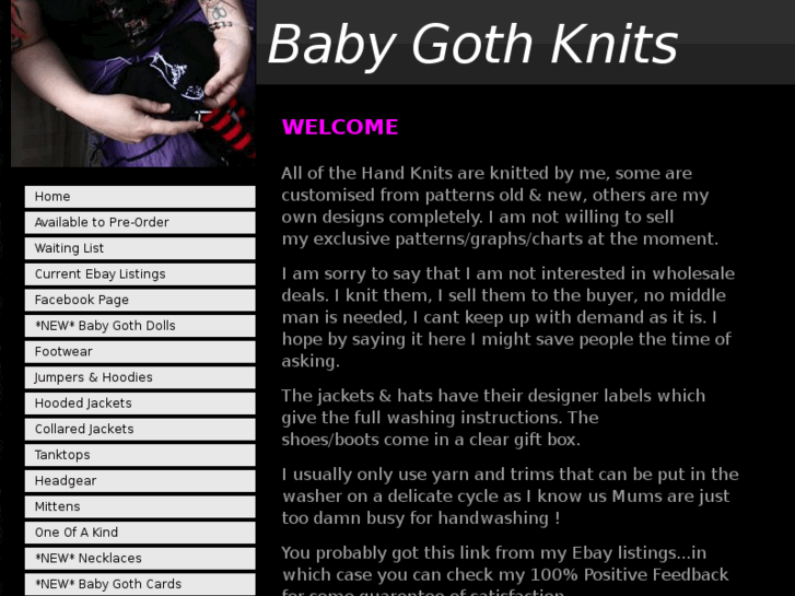 www.babygothknits.com