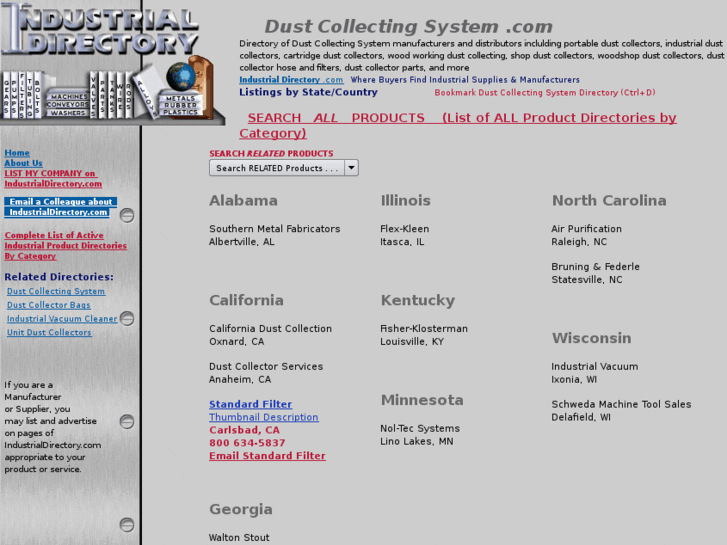 www.dustcollectingsystem.com