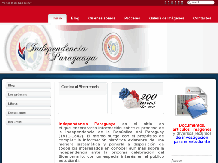 www.independenciaparaguaya.com