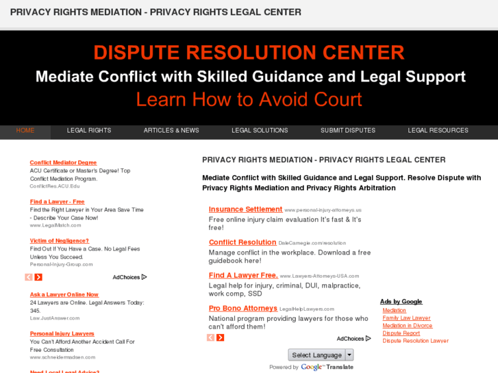 www.privacyrightsmediation.com