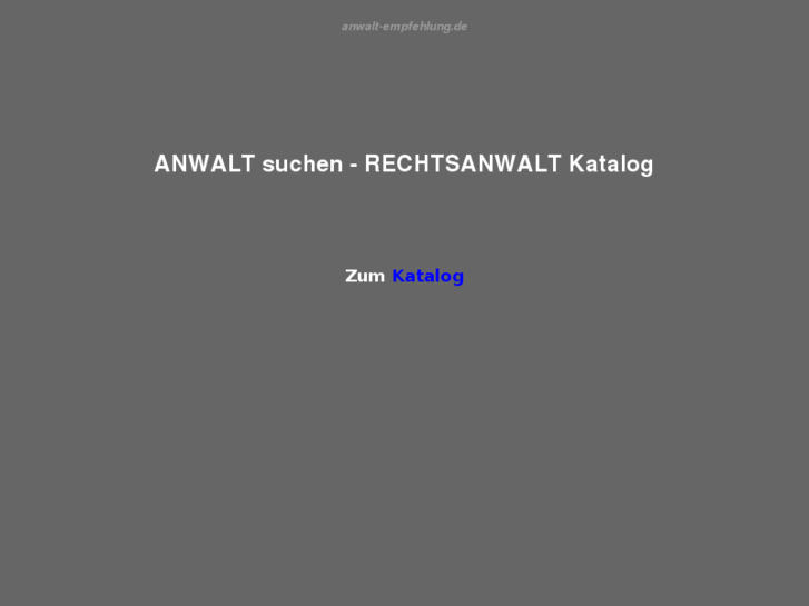 www.anwalt-empfehlung.de