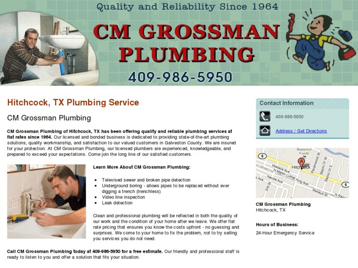 www.cmgrossmanplumbing.com