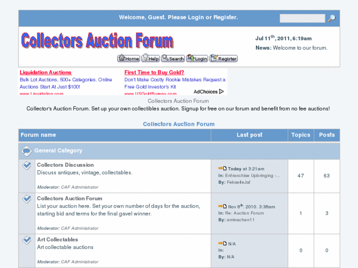 www.collectorsauctionforum.com