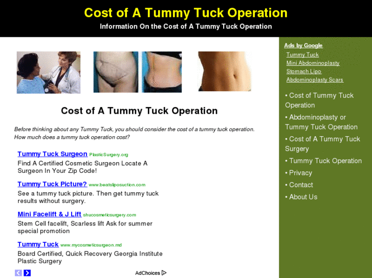 www.costofatummytuck.info