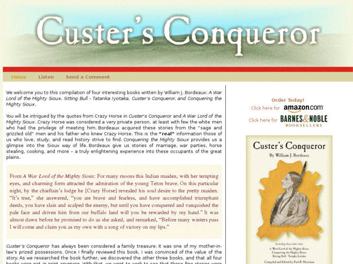 www.custersconqueror.com