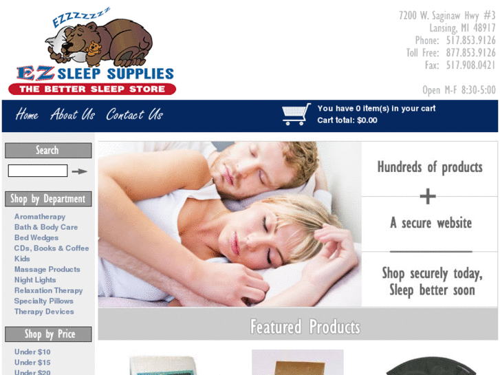 www.ezsleepsupplies.com