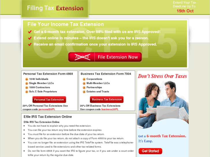 www.filingtaxextension.com