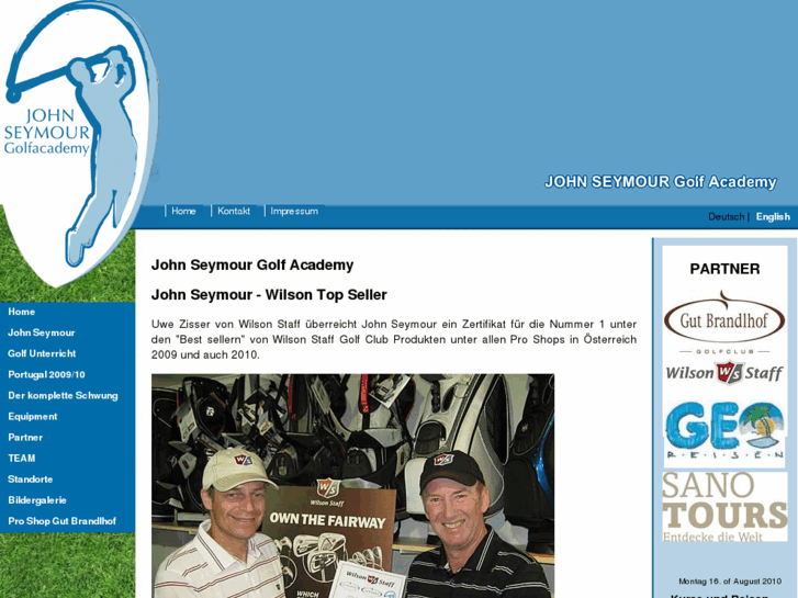 www.johnseymourgolf.com