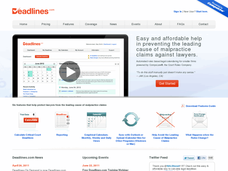 www.legaldeadlines.com