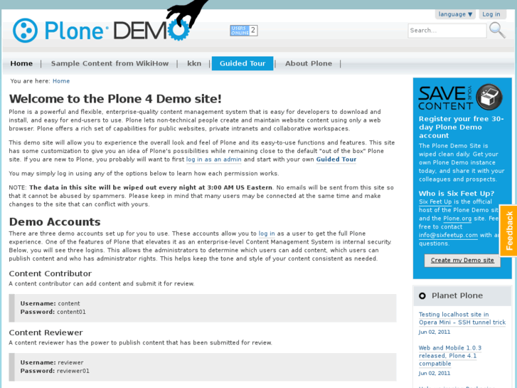 www.plone4demo.com