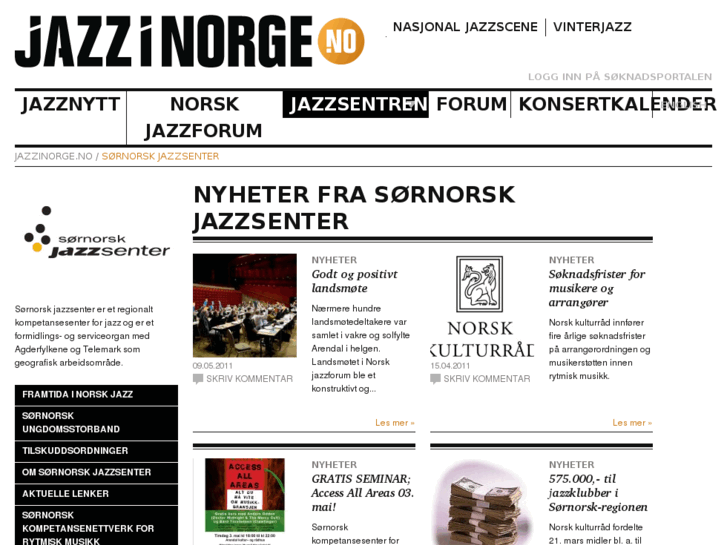 www.sornorskjazzsenter.no