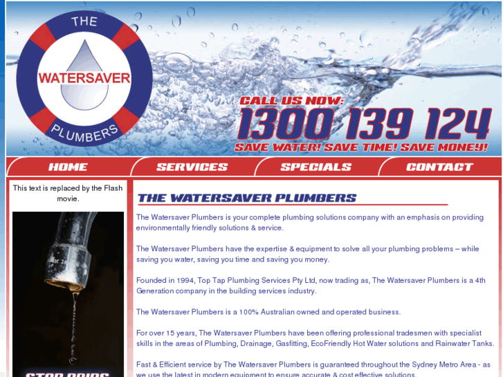 www.thewatersaverplumbers.com