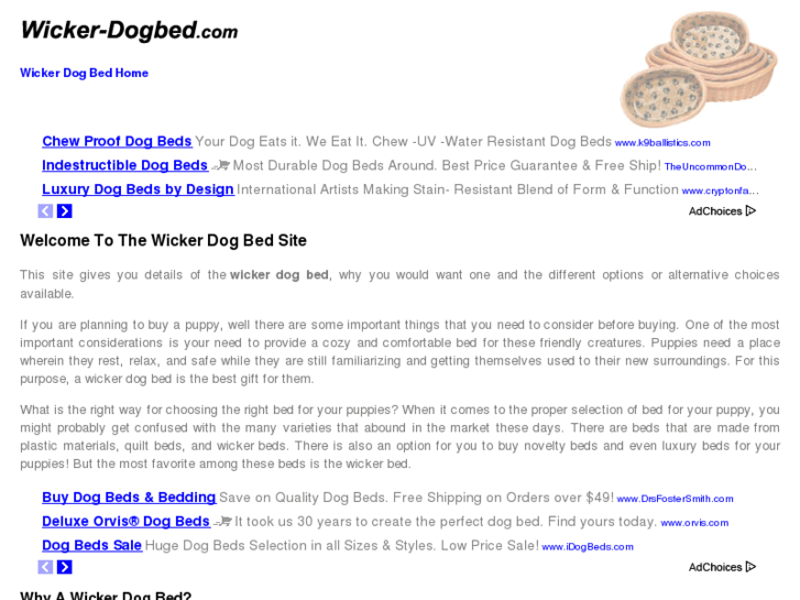 www.wicker-dogbed.com