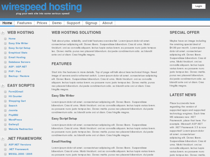 www.wirespeedhosting.com