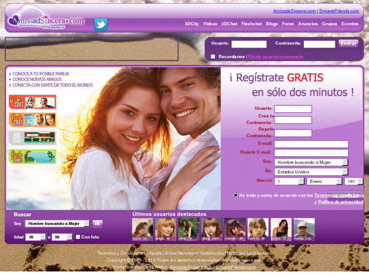 www.amistadsincera.com