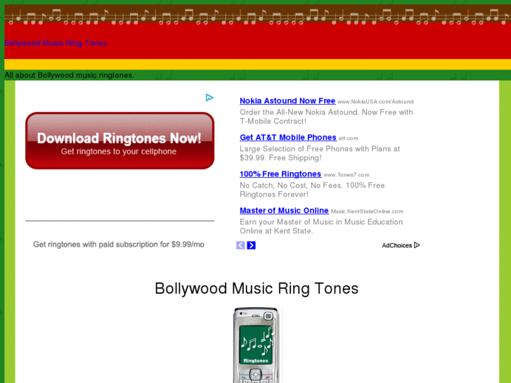 www.bollywoodmusicringtones.com