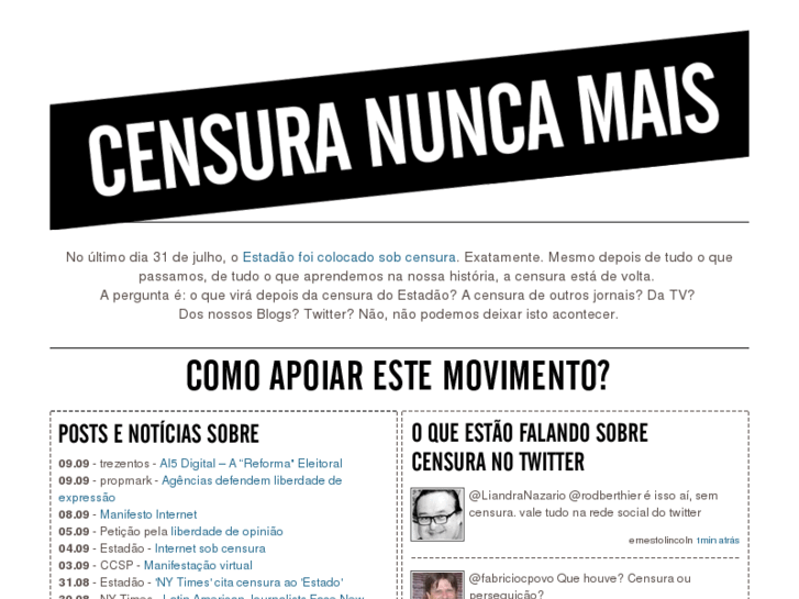 www.censuranuncamais.com