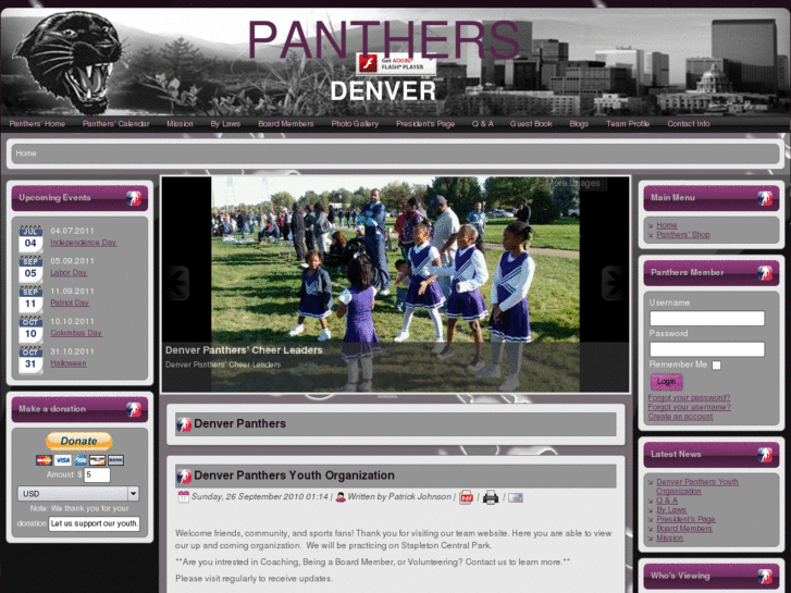 www.denverpanthers.org