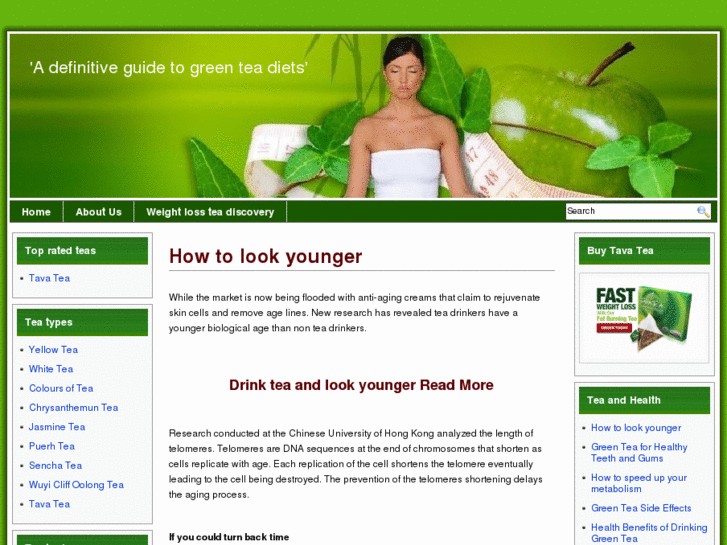 www.greenteasdiet.com