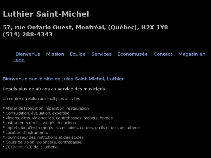 www.luthiersaintmichel.com