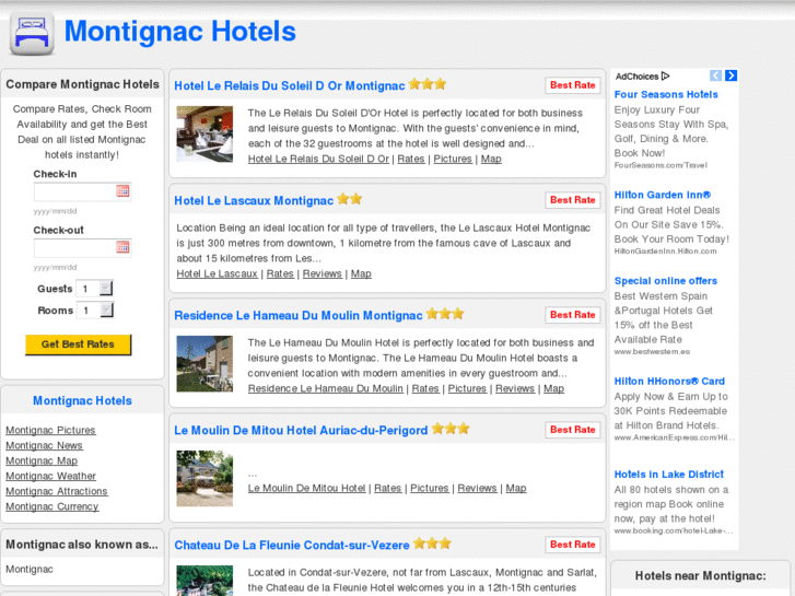 www.montignachotels.com