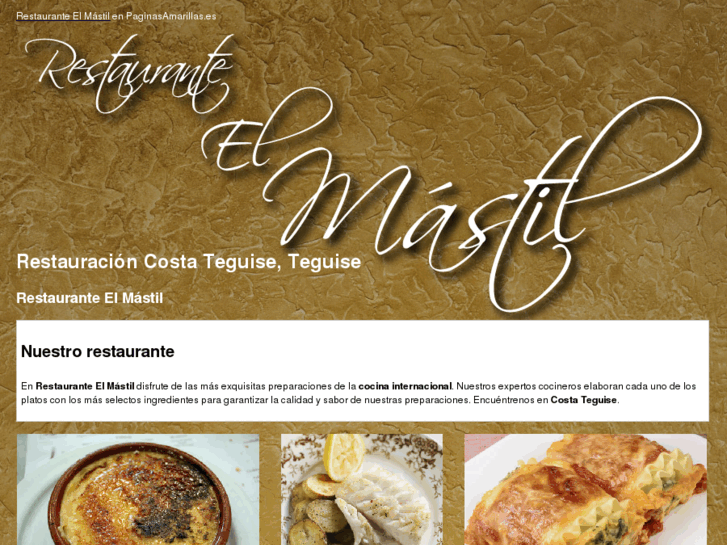 www.restaurantelmastil.com