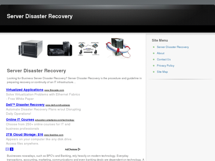 www.serverdisasterrecovery.org