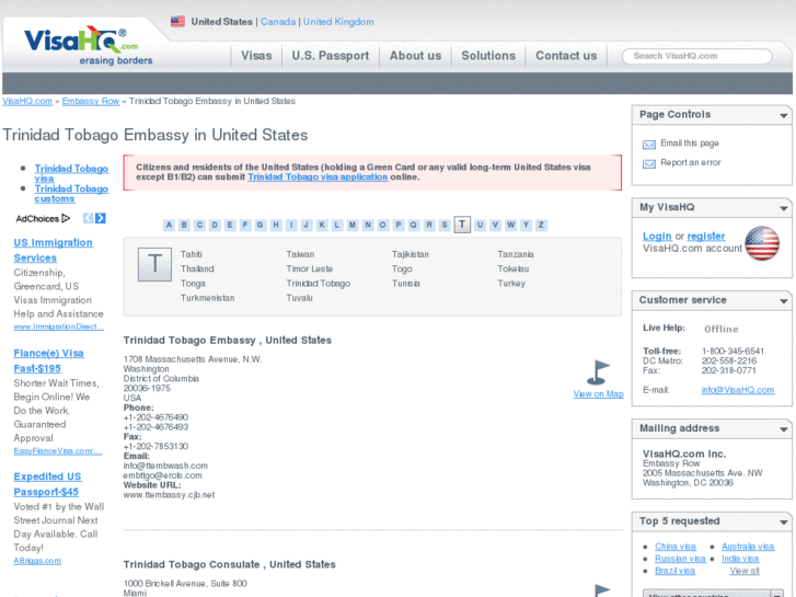 www.trinidadtobagoembassy.com