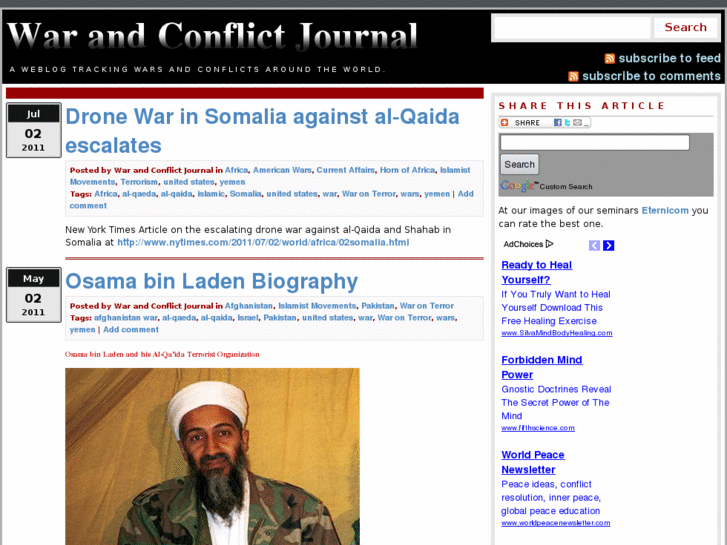 www.warandconflictjournal.com