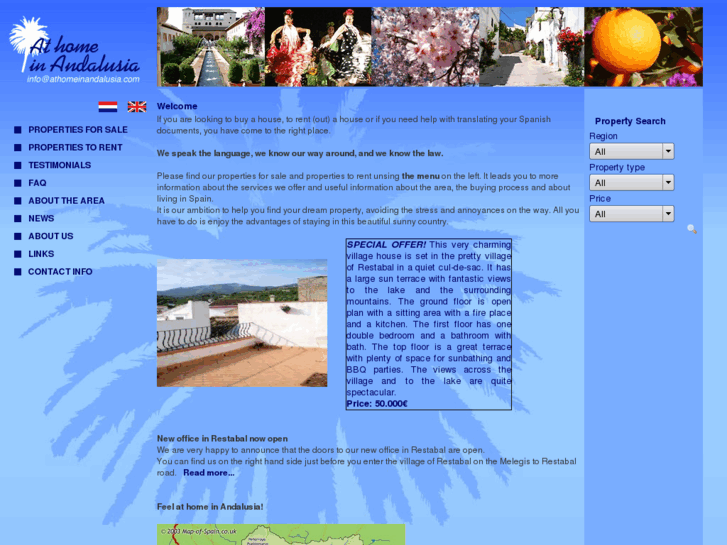 www.athomeinandalusia.com