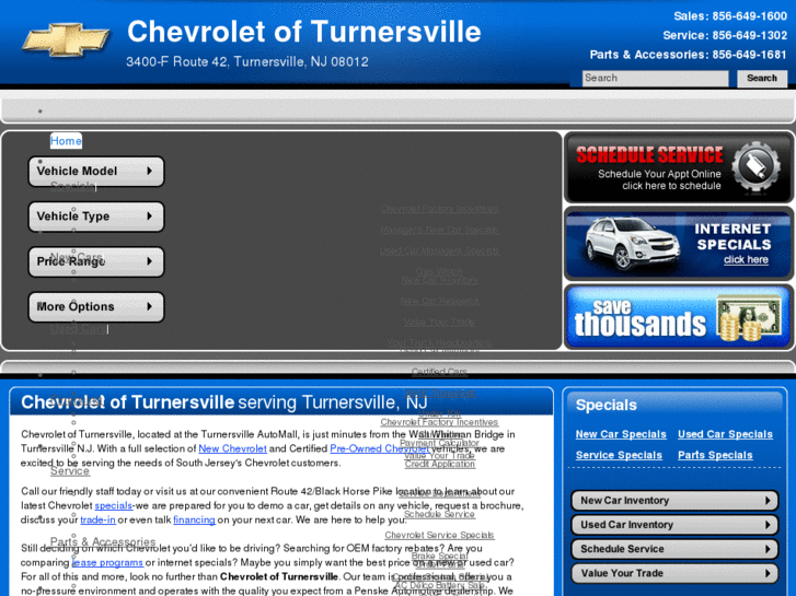 www.chevroletofturnersville.com