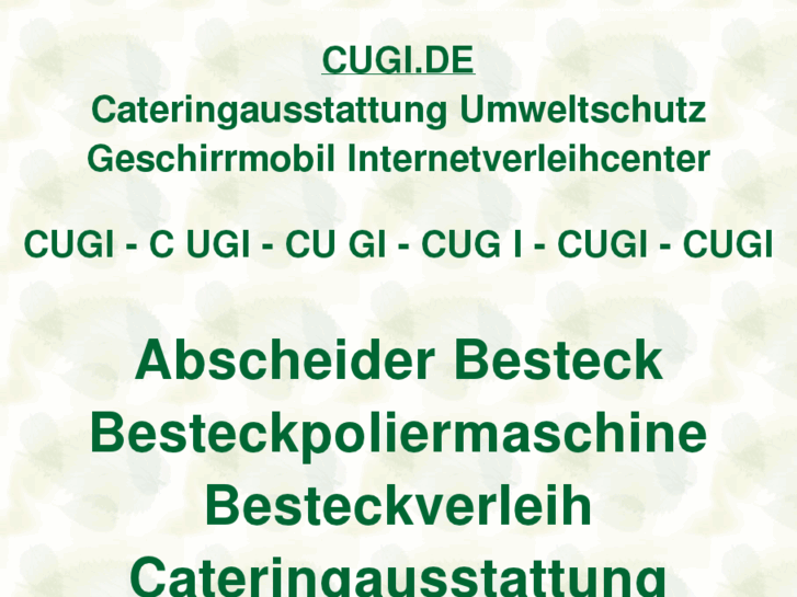 www.cugi.de