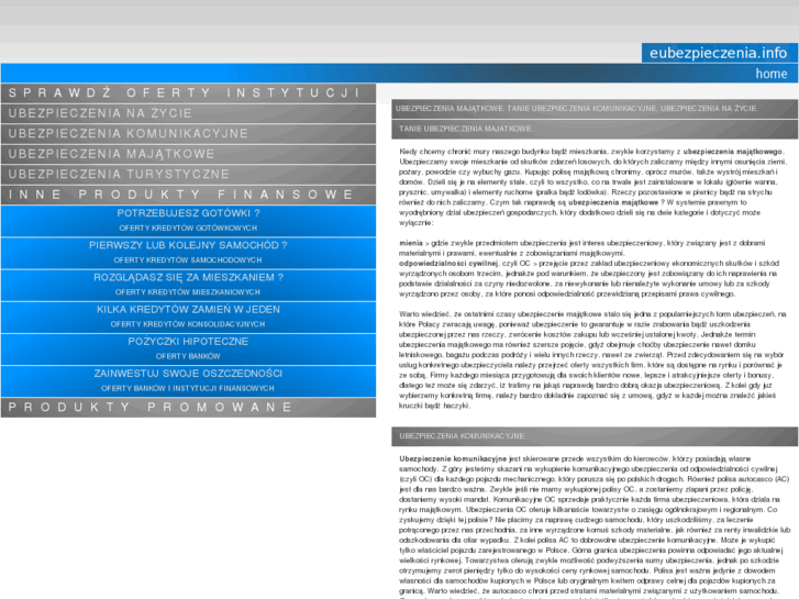 www.eubezpieczenia.info