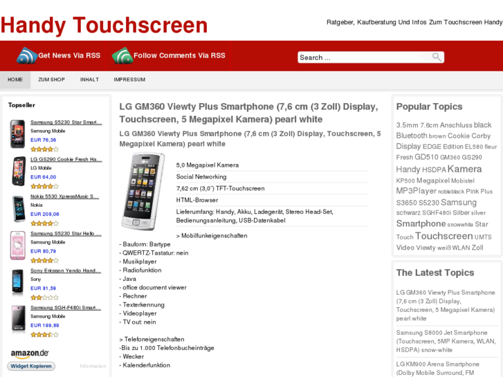 www.handy-touchscreen.net