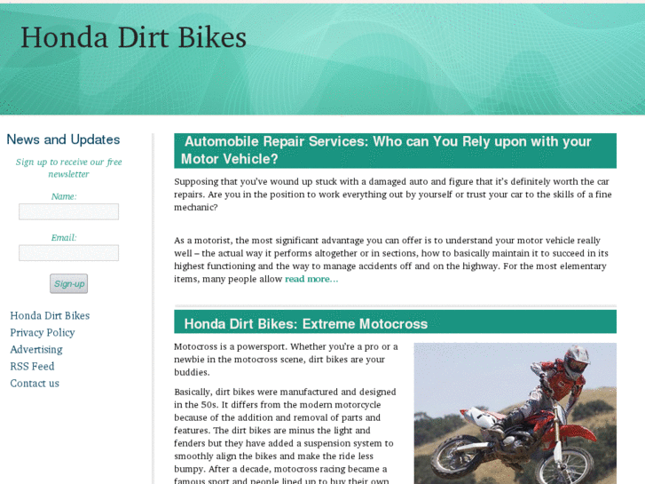 www.hondadirtbikes.net