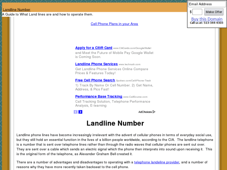 www.landlinenumber.com