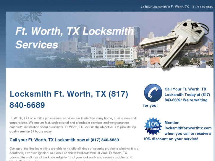 www.locksmithfortworthtx.com