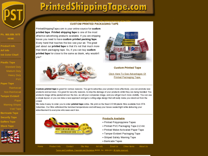 www.printedshippingtape.com