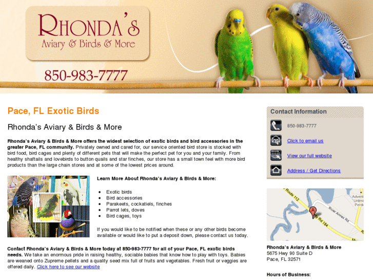 www.rhondasaviary.net