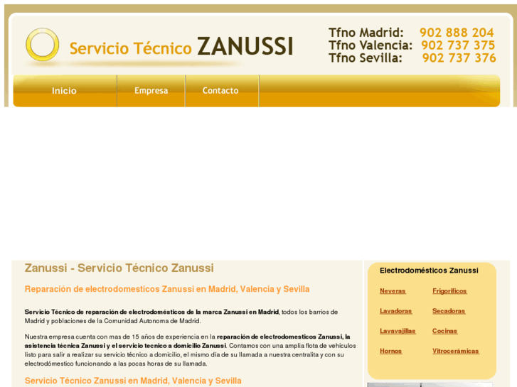 www.serviciotecnicozanussi.net