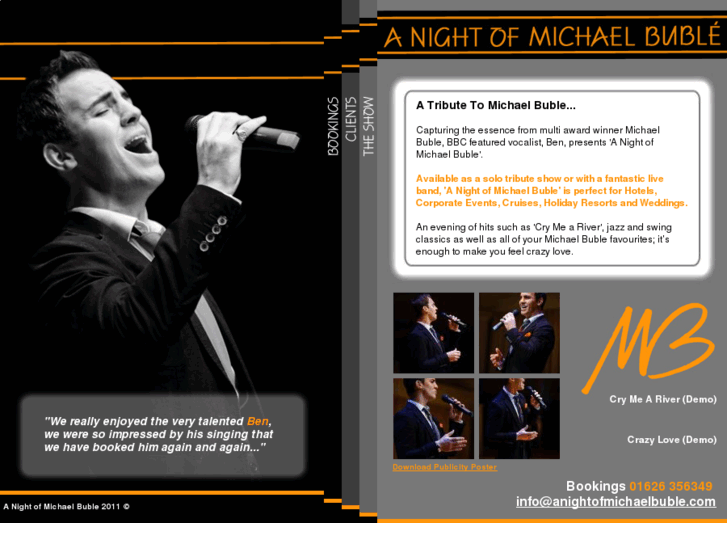 www.anightofmichaelbuble.com