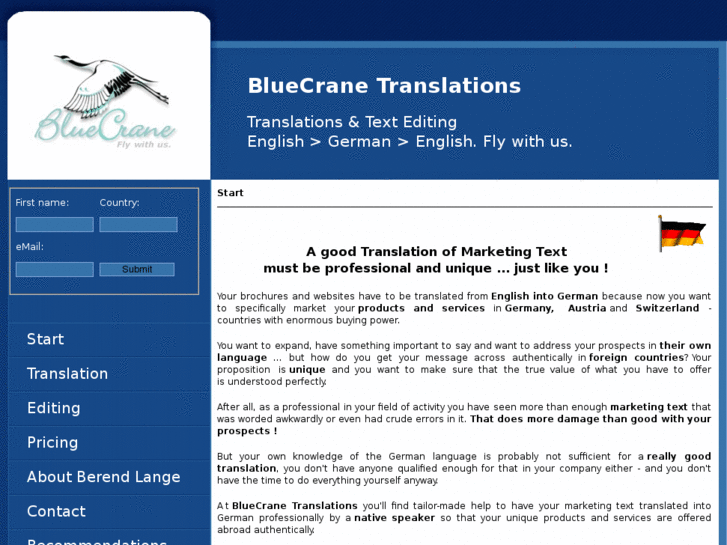 www.bluecranetranslations.com