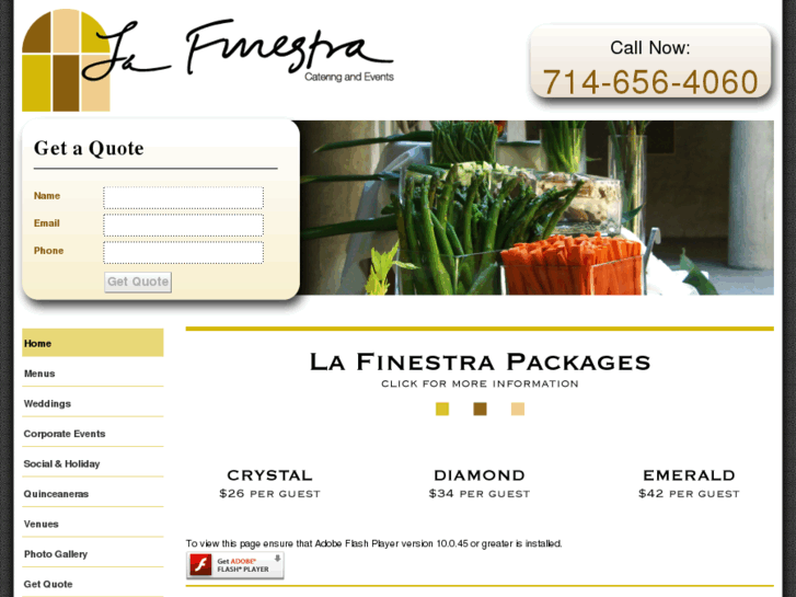 www.finestracatering.com