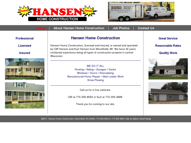 www.hansenhomeconstruction.com