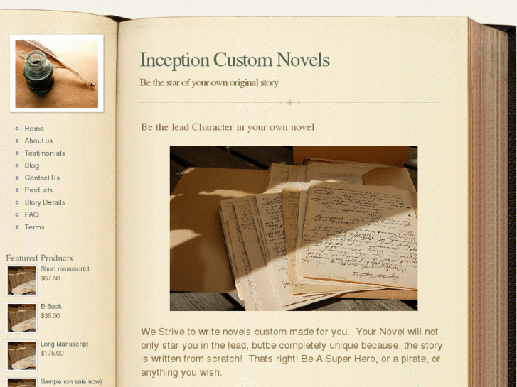 www.inceptioncustomnovels.com