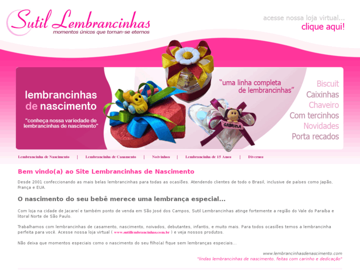 www.lembrancinhasdenascimento.com