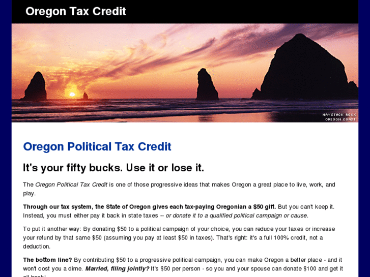 www.oregontaxcredit.com